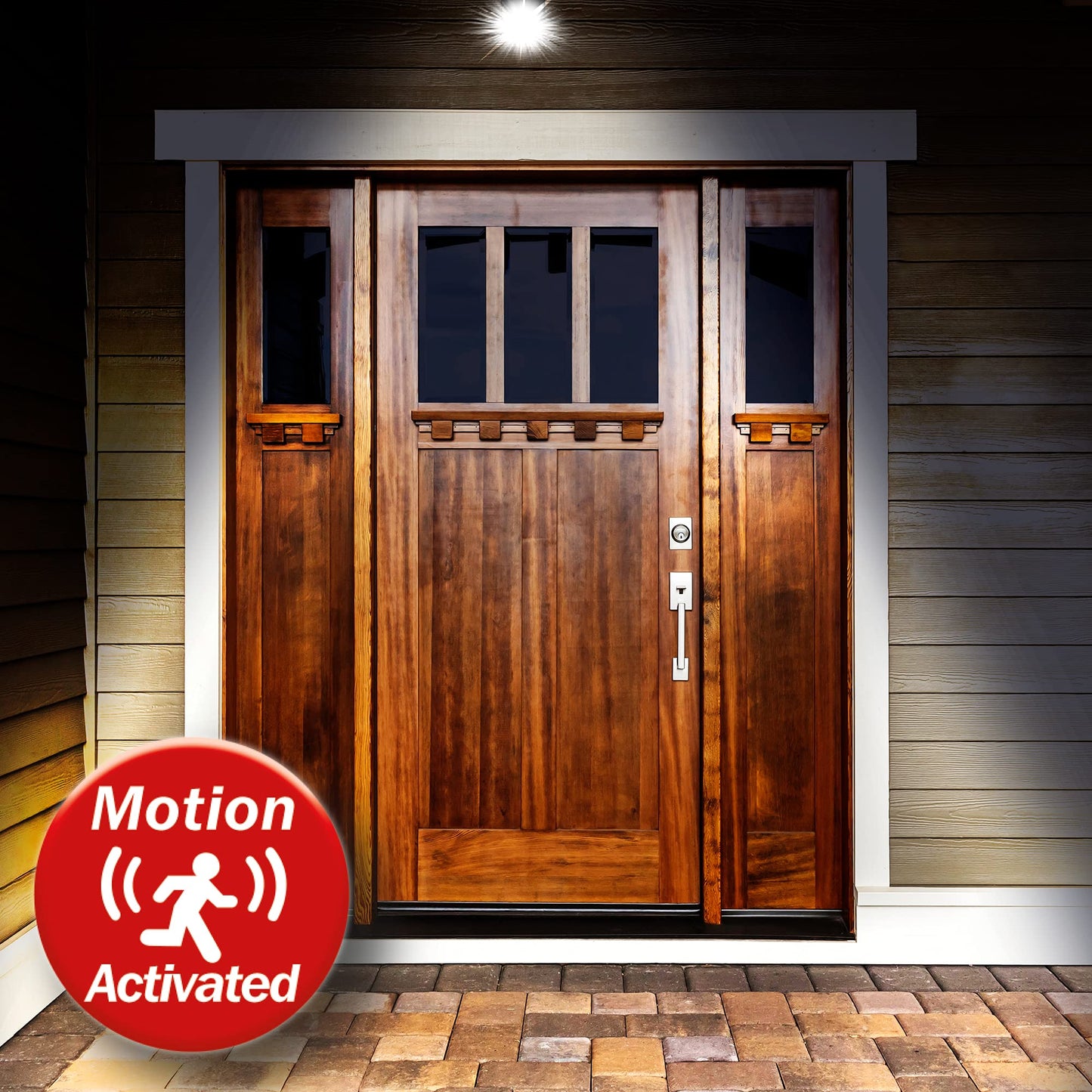 Rynx | Ontel Handy Brite 500 Lumen Motion Activated Wireless Led Security Spotlight - Weather Resistant, Battery Operated