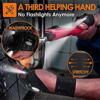 Rynx | Comfortable LED gloves with waterproof lights