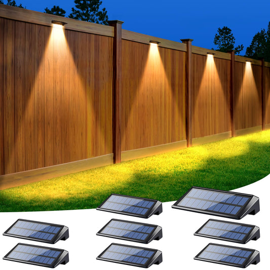 Rynx | Luhlee 8 Pack Solgata Light - Waterproof LED Outdoor Wall and Patio Light in Warm White
