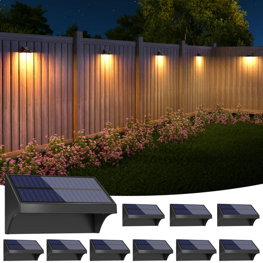 Rynx | Niorsun Outdoor Garden Lighting, Garden Solar Light with Warm White/Cool White/RGB Mode, Larger Size & Brighter 1500mAh, Solar Light