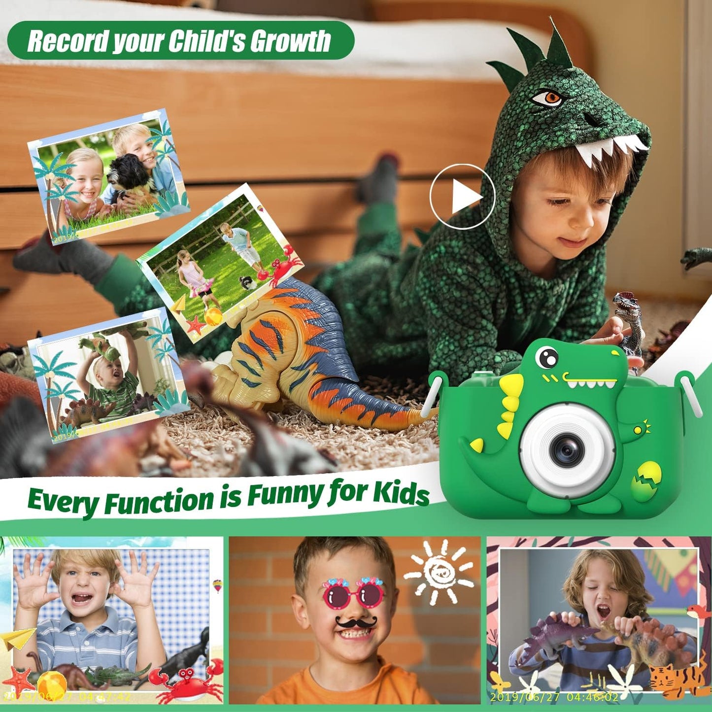 Rynx | Dinosaur Camera - Capture Creative Adventures - Unique Experience