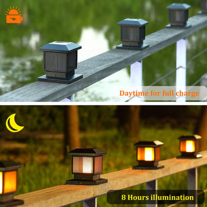 Rynx | Maggift Sunflame Postlight - 2 Pack, 72 Smd Leds, Fits 4X4-6X6 Supports