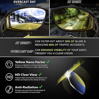 RYNX | Polarized Riding Glasses for Night Driving