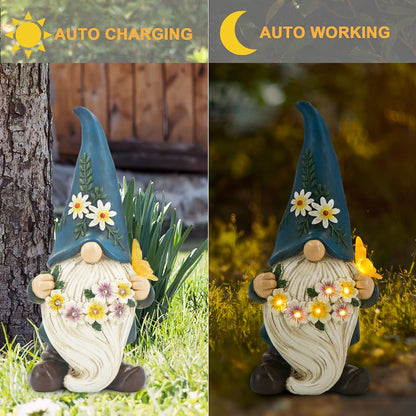 Rynx | Dkjocky Sols butterfly gnome - Fun garden decor, perfect gift for women, mothers and grandmothers