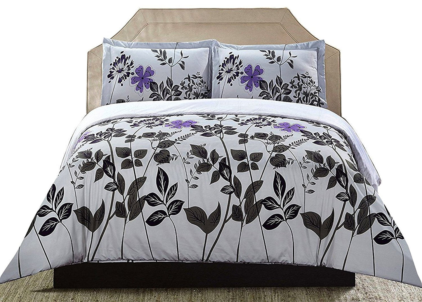 Rynx | Luxurious Brushed Velvet Microfiber Duvet Cover Set