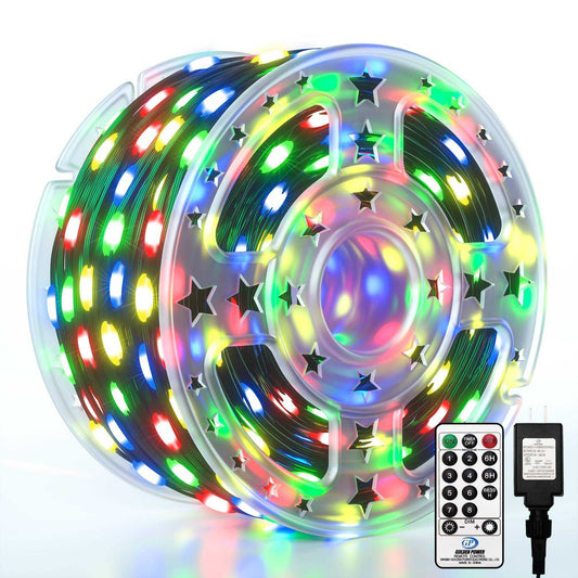 Rynx | Eueasy 1000 Led Christmas Lights, 344Ft Waterproof Fairy Light String With Remote Control, 8 Modes For Holiday Decorations