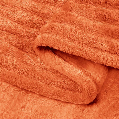 Rynx | MHome Flannel Throw Blanket – Ultra-soft 100% Polyester Cozy Fleece