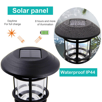 Rynx | Maggift 6 Pack Solar Powered Path Lights, Waterproof Outdoor Landscape Lighting, Warm White