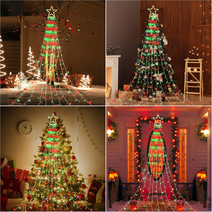 Rynx | Qulist 320Led Color Changing Star Light Sources - Waterproof Christmas Tree Toppers For Holidays