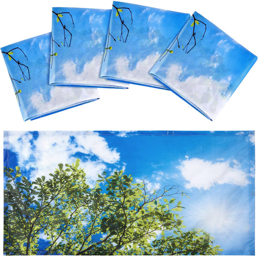 Rynx | Hortsun 4 Pack Fluorescent Magnetic Light Screen Panels, 4X2 Feet For Office & Home - Sunlit