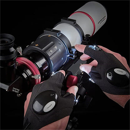 Rynx | Comfortable LED gloves with waterproof lights