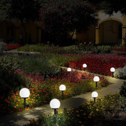 Rynx | Incx Solar Light Outdoor, 8 Pack Led Waterproof Garden Decorations For Path, Cold White
