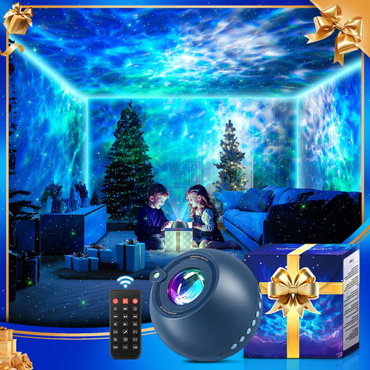 Rynx | Gifts Night Light Projector for Bedroom, 15 Colors Stars for Ceiling, 15 White Noise Children's Night Light Projector, Bluetooth Projector