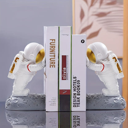 Rynx | SpaceHold - 2 pcs Astronaut Bookends for Heavy Books