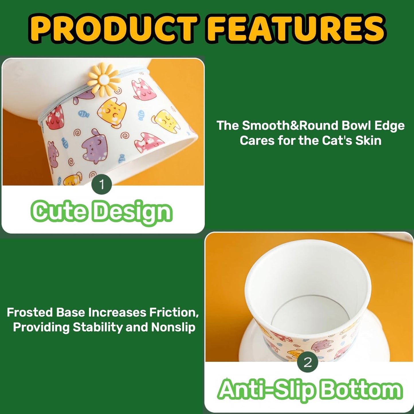 Rynx | High-Quality Ceramic Cat Bowl