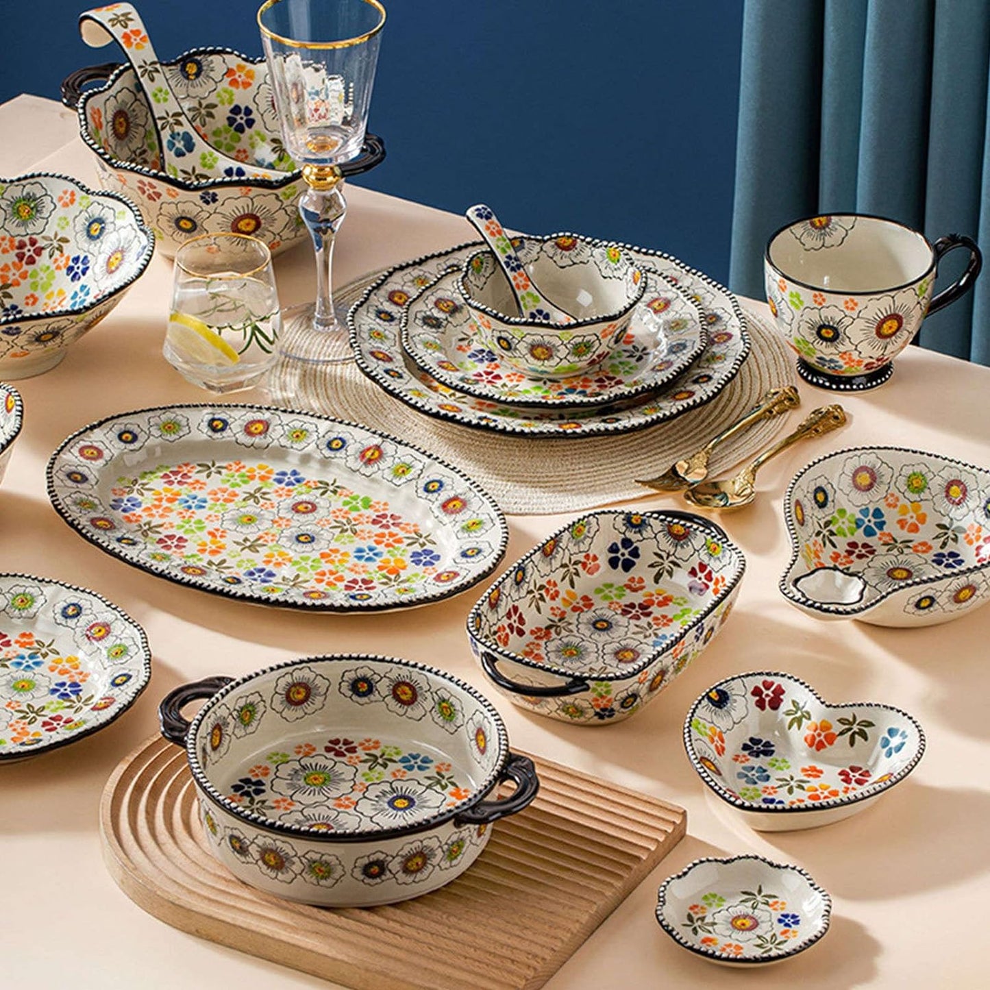 Rynx | The Blooming of Oz Embossed Ceramic Bowls