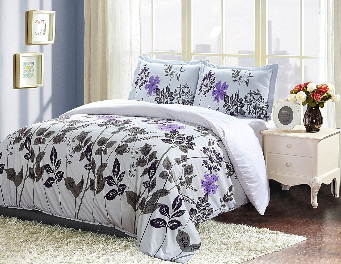 Rynx | Luxurious Brushed Velvet Microfiber Duvet Cover Set