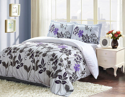 Rynx | Luxurious Brushed Velvet Microfiber Duvet Cover Set
