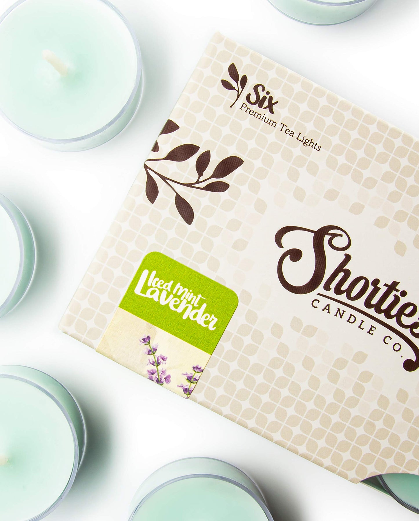 Rynx | Shortie'S Candle Company Fresh & Clean Tealight Candles 3 Pack - Highly Fragranced Natural Wax