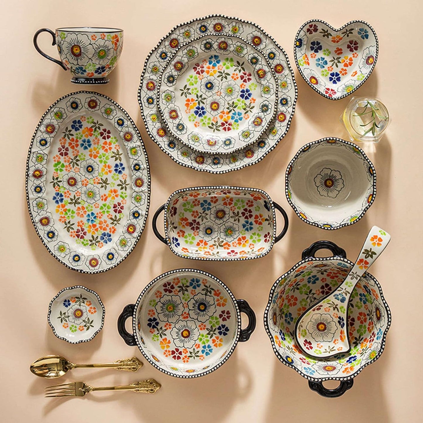 Rynx | The Blooming of Oz Embossed Ceramic Bowls