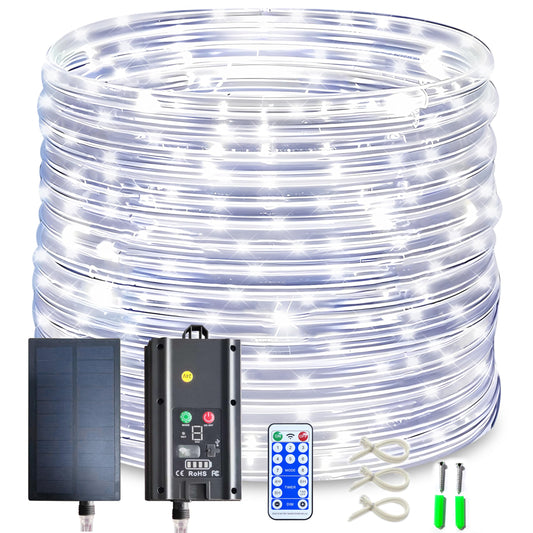 Rynx | Kushopfast 149Ft Soltau Light, 1500 Led Cold White, 8 Modes, Waterproof For Outdoor Indoor