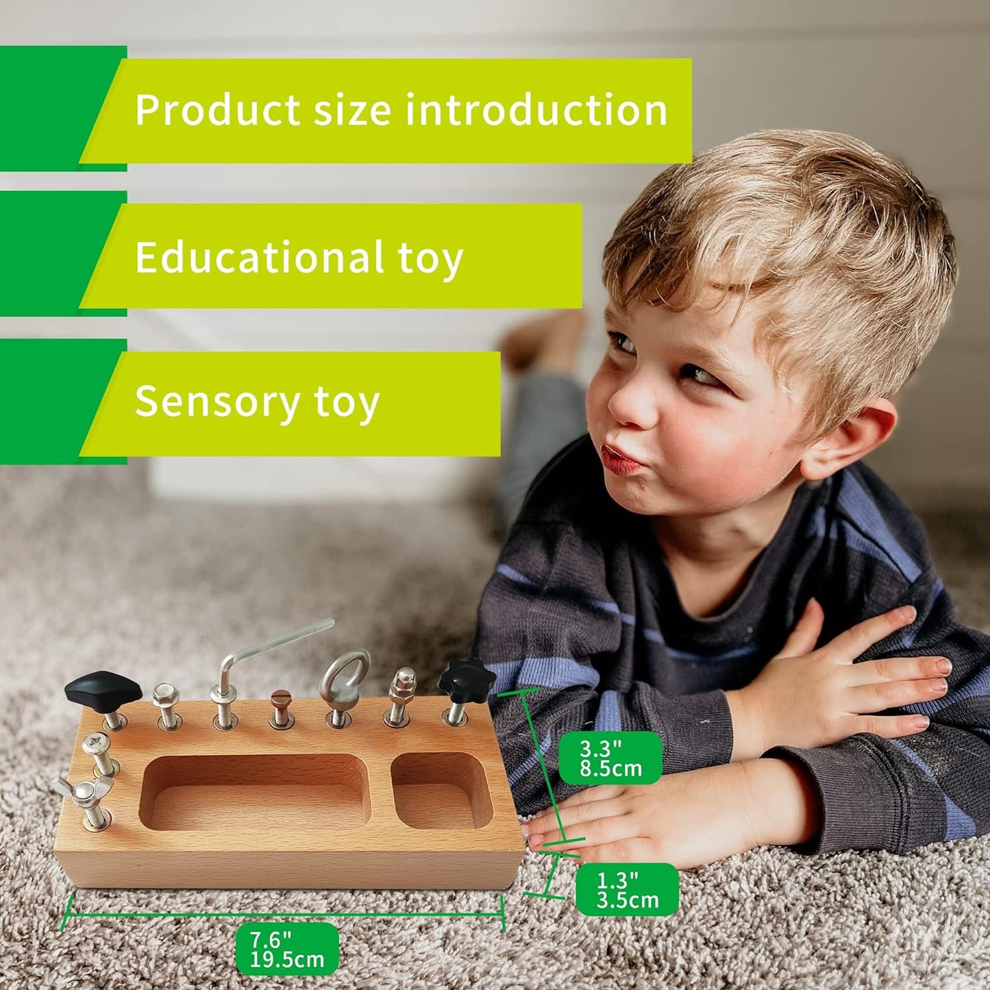 Rynx | Educational Montessori Busy Board - Creative Development For Children