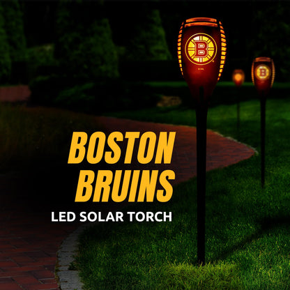 Rynx | Sporticulture Boston Bruins Sunlight Flashlight - Waterproof Flaming Hat For Terrace & Poolside