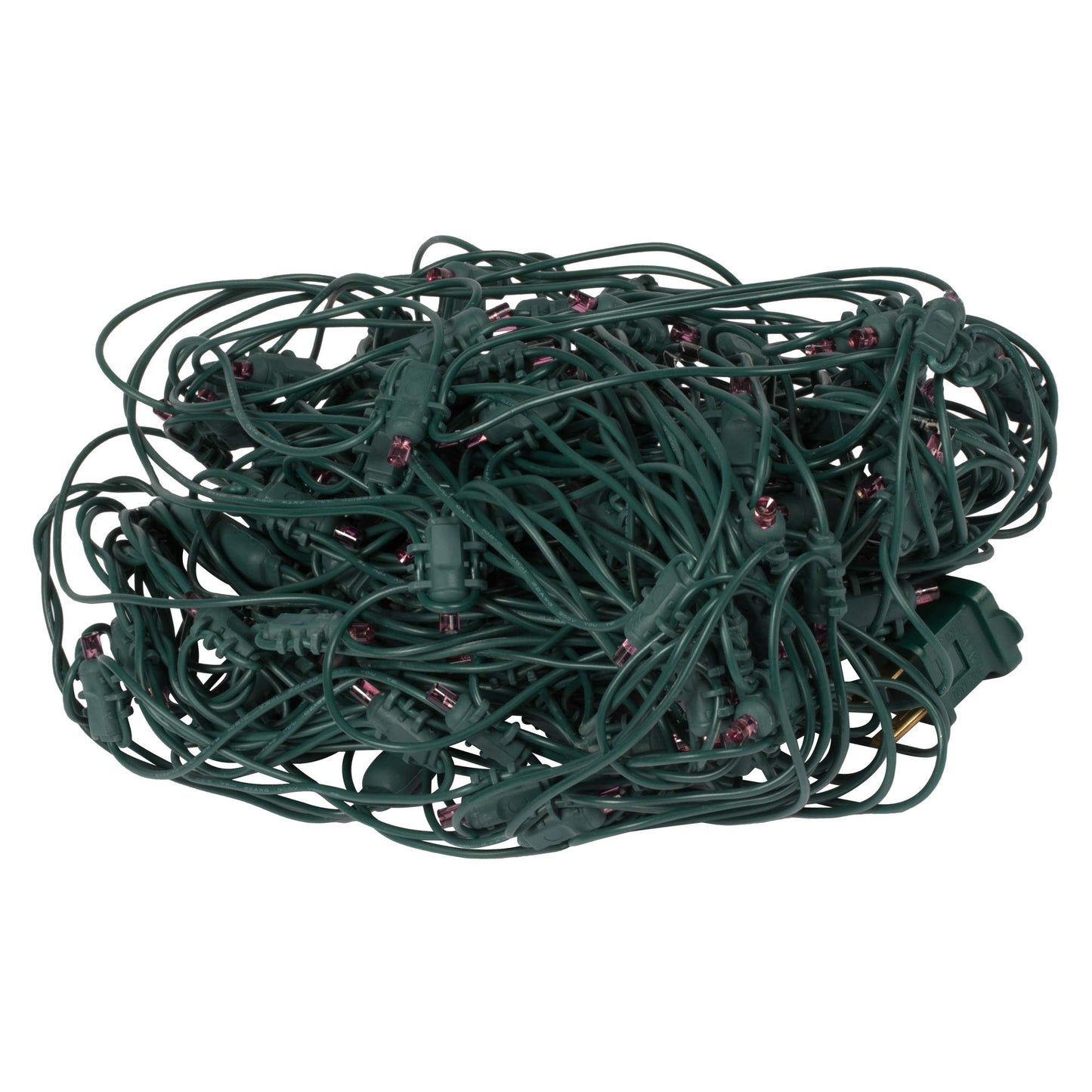 Rynx | Vickerman 120 Purple Wide-Angled Blinking Led Christmas Light Net Set, Green Wire