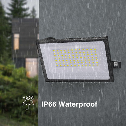 Rynx | Onforu 60W Led Floodlight, 8400Lm, Ip66 Waterproof, Daylight White, 2 Pack for Outdoor
