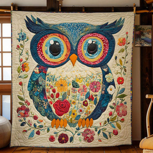 Rynx | Floral Owl Harmony Quilt