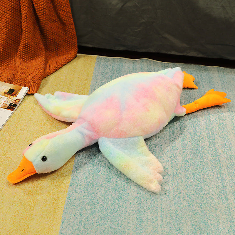 RYNX | Large White Goose Plush Pillow Sleeping Stuffed Animal