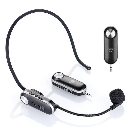 Rynx-Headset with Microphone Headphones UHF