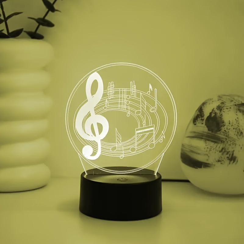 Rynx | MusicLight - Modern Music Button USB Table Lamp