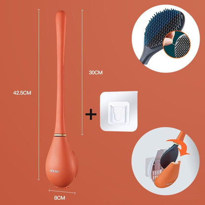 RYNX | Modern Flexible Silicone Toilet Brush
