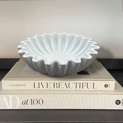 Rynx | EleganceBowl - Harp Comes with Ridges & Wavy Edges for Living Room Decor