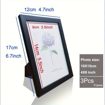 RYNX | Memories - Set of 3 Wooden Photo Frames