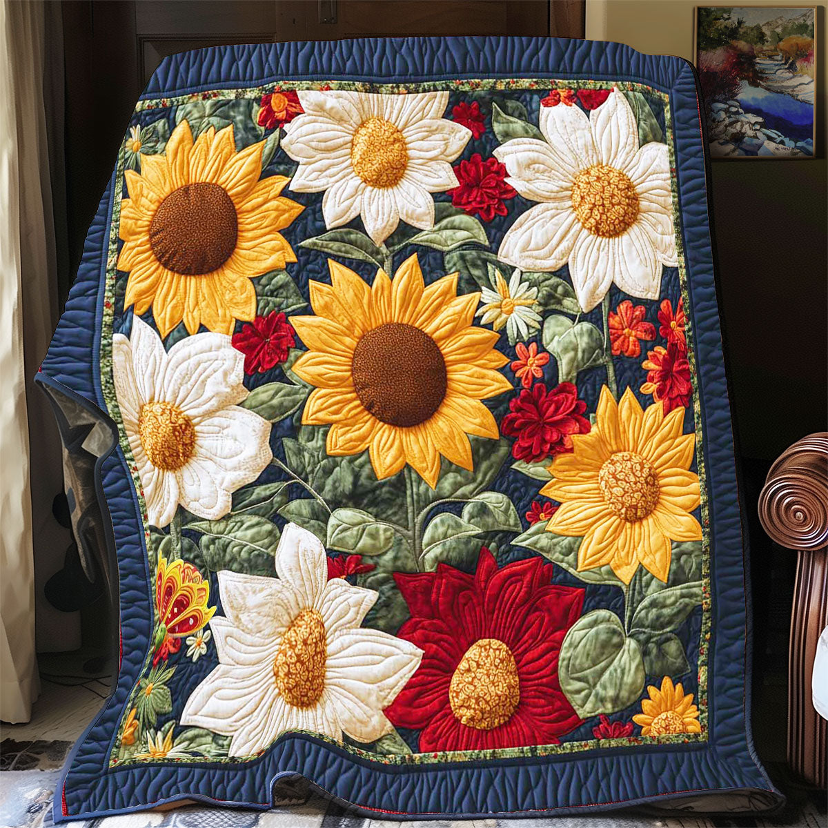 Rynx | Floral Collection Sunflower Quilt