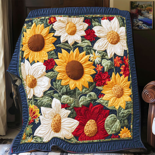 Rynx | Floral Collection Sunflower Quilt