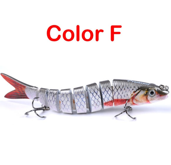 Rynx | Pike fishing lures Artificial Multi Jointed Sections Hard Bait Trolling Pike Carp Fishing Tools