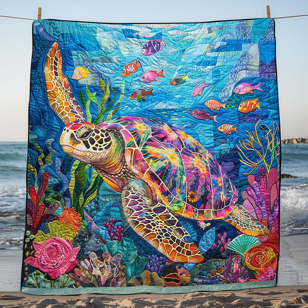 Rynx | Purple Turtle Quilt
