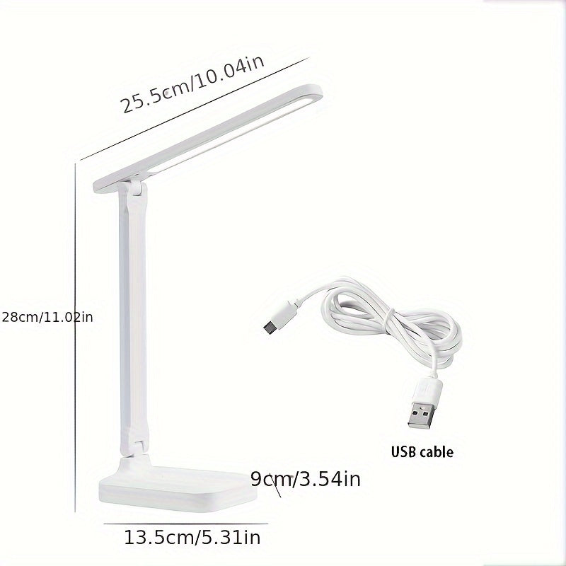 Rynx | LumiDesk - Dimmable LED Desk Lamp with Touch Control and USB