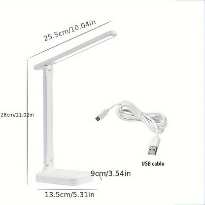 Rynx | LumiDesk - Dimmable LED Desk Lamp with Touch Control and USB