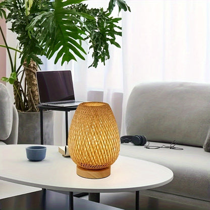 Rynx | BamboLys - Handcrafted LED Table Lamp with USB Connection