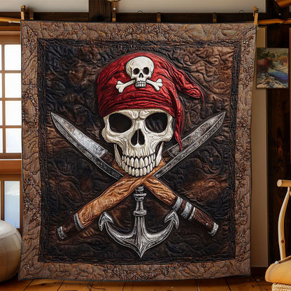 Rynx | Pirate Sign Skull Quilt