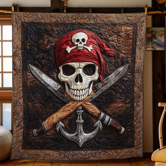 Rynx | Pirate Sign Skull Quilt