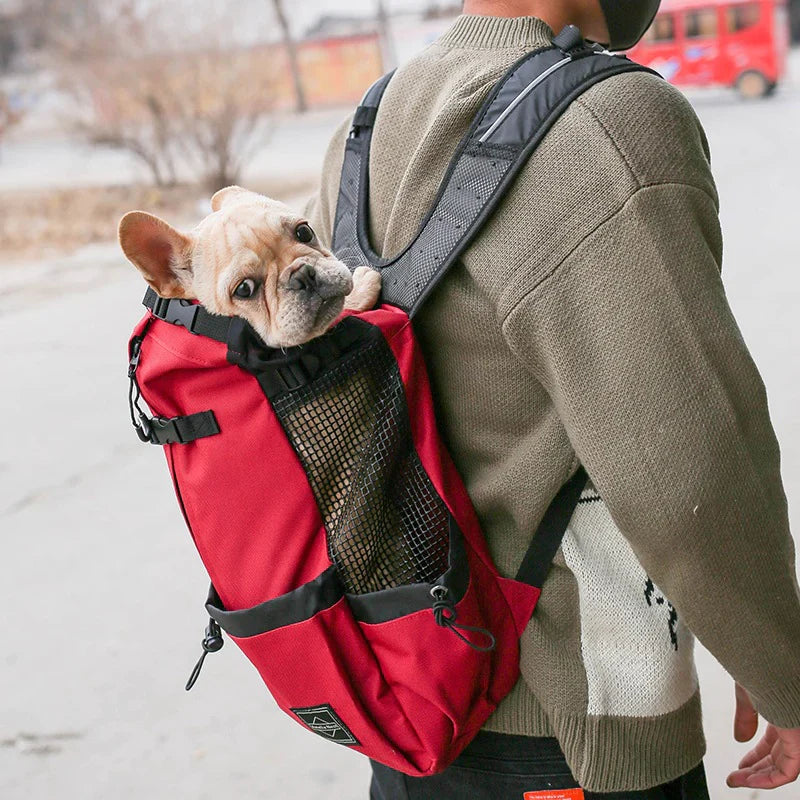 RYNX | Multifunctional Dog Backpack Red