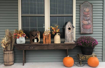 Rynx | Our Pumpkin Patch Vintage Embossed Sign, Choose Your Size