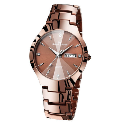 Rynx | Luminous watch pair watch calendar quartz watch