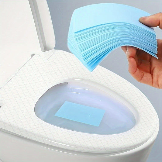 Rynx | 30pcs Toilet Care Cleaning Sheets - Deep-Cleansing, Fresh Scented, Removes Urine Stains and Odors, Descaling Formula, Floor to Bowl Sanitizing - Convenient Household Supplies