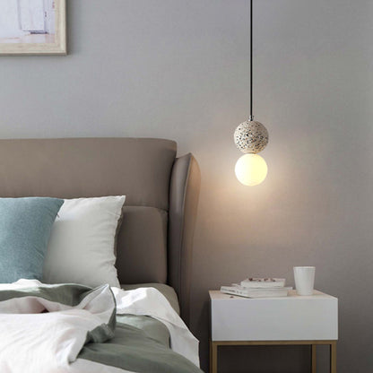 Rynx | Modern Ball-Shaped Table Lamp with Led